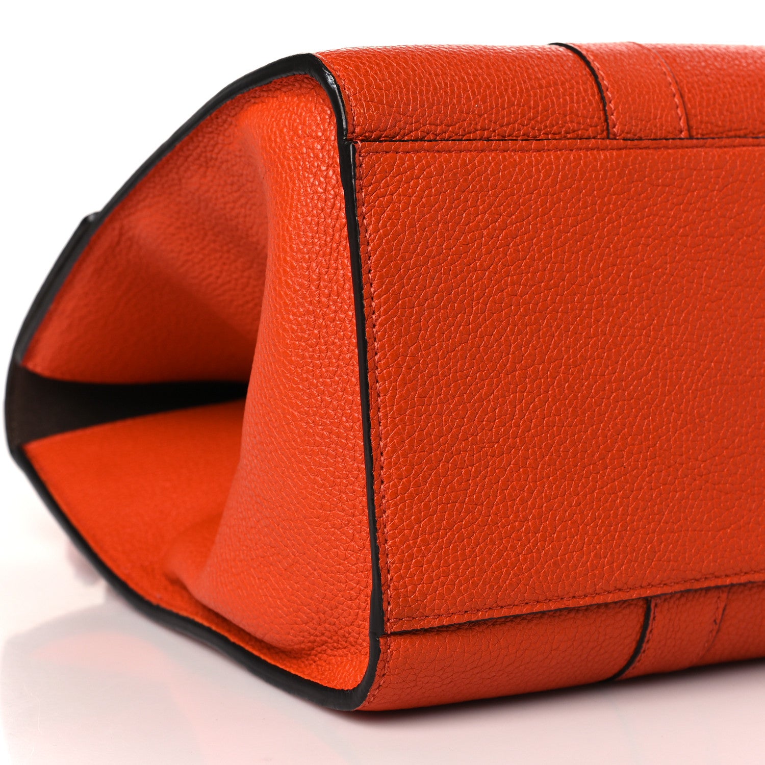 Mulberry Classic Grain Small New Bayswater Orange 7 of 9