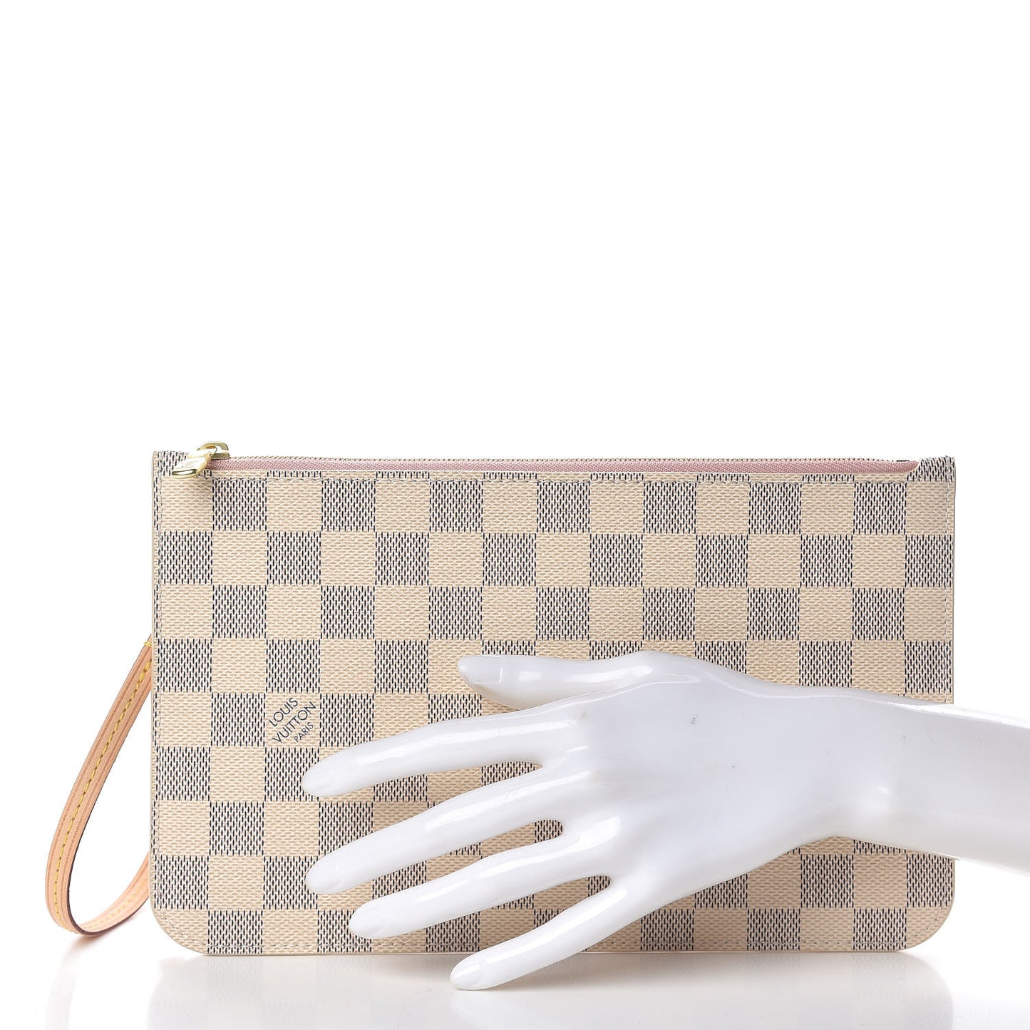 Damier Azur Neverfull MM GM Pochette Rose Ballerine
