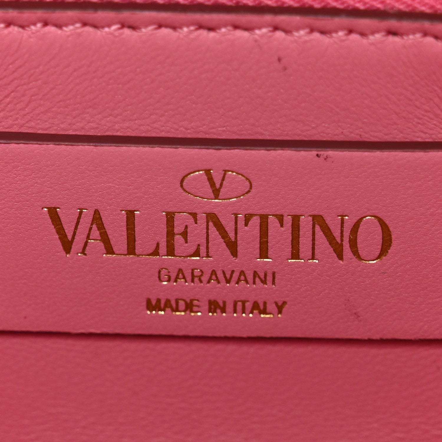 Valentino Garavani Nappa Medium Roman Stud Shoulder Bag Flamingo Pink 6 of 9