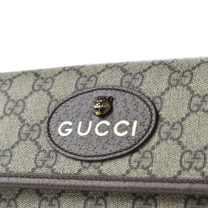 Gucci GG Supreme Monogram Neo Vintage Web Belt Bag Brown 11 of 11
