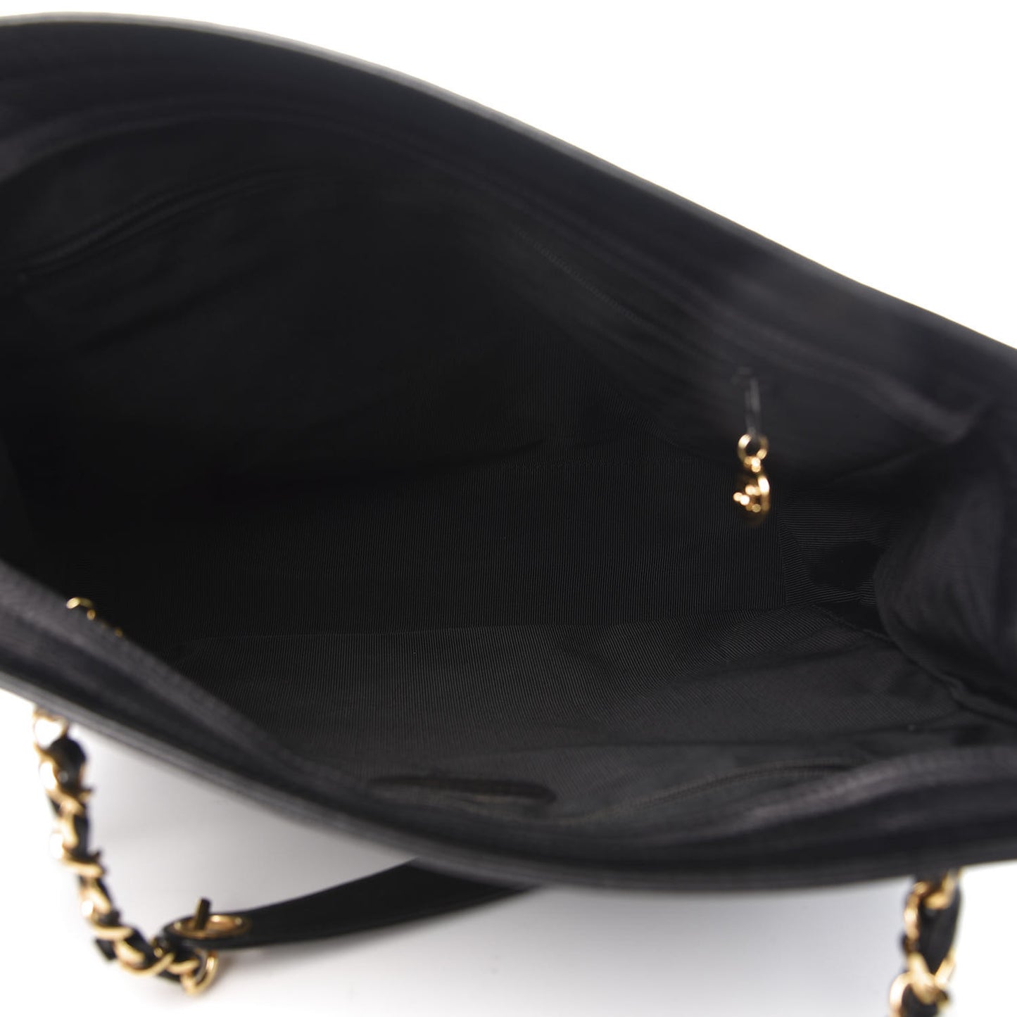 Caviar CC Shoulder Bag Black