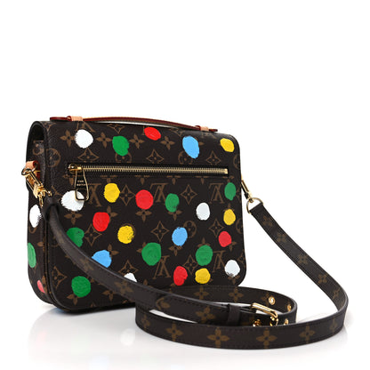 Louis Vuitton LV x YK Monogram Painted Dots Pochette Metis 3 of 11
