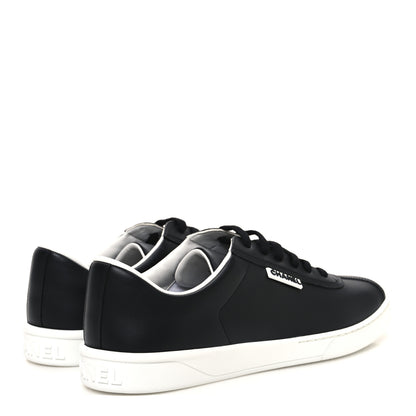 Chanel Calfskin CC Womens Sneakers 41 Black 41 Black 5 of 10