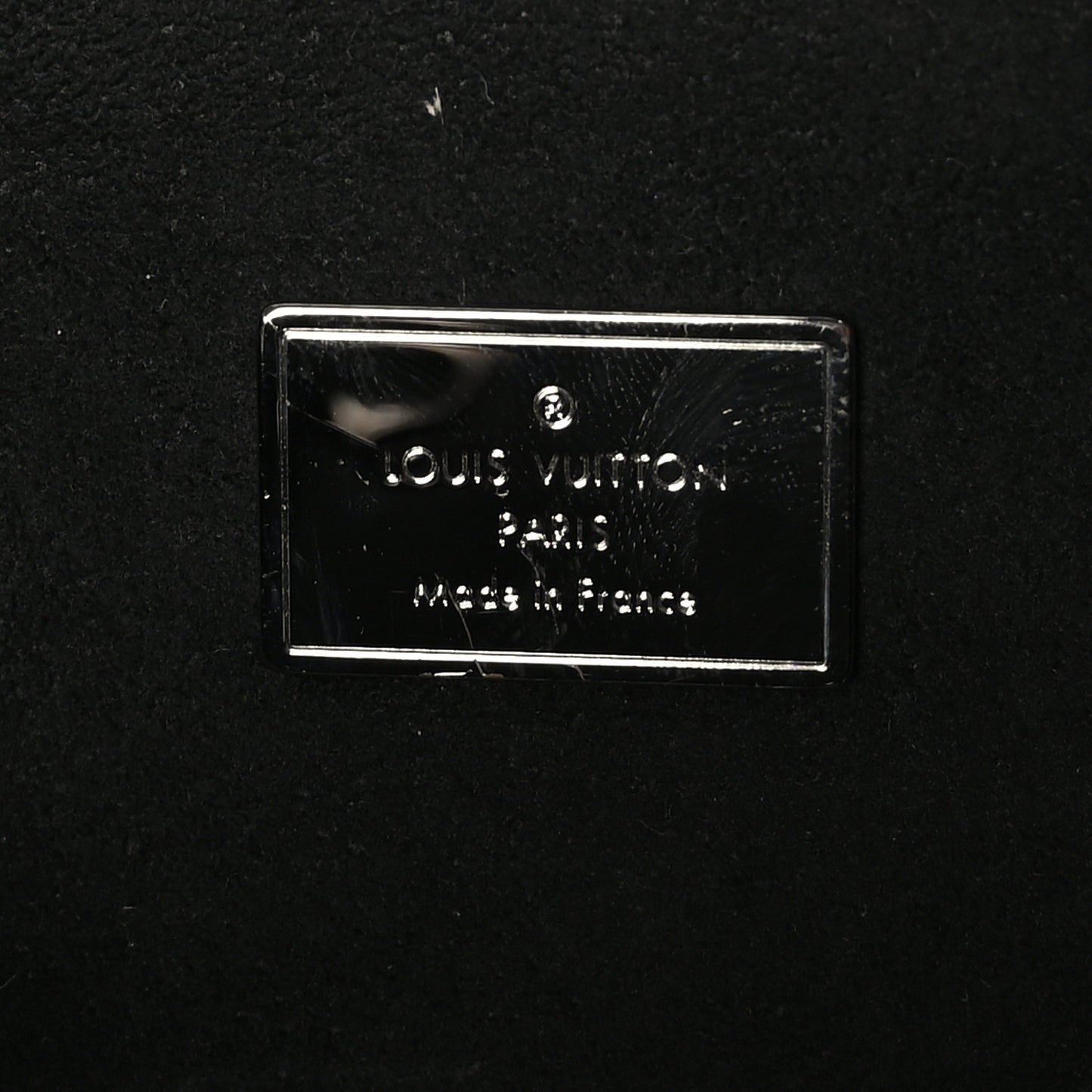 Patent Monogram Hot Springs Backpack Black White