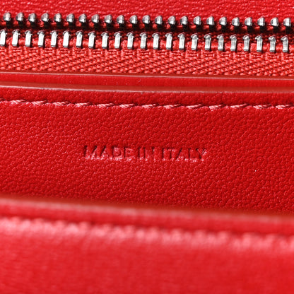 Celine Box Calfskin Medium Classic Box Flap Bag Red 7 of 10