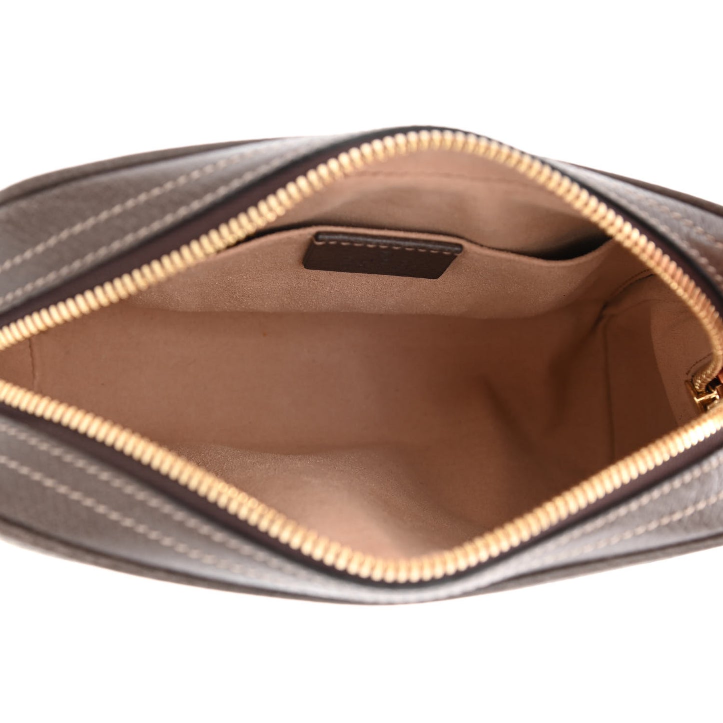GG Supreme Monogram Web Small Ophidia Belt Bag 85 34 Dark Brown