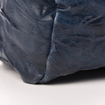 Givenchy Tumbled Sheepskin Small Pandora Navy 10 of 12