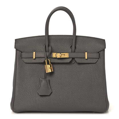 Hermes Togo Birkin 25 Etain 1 of 14
