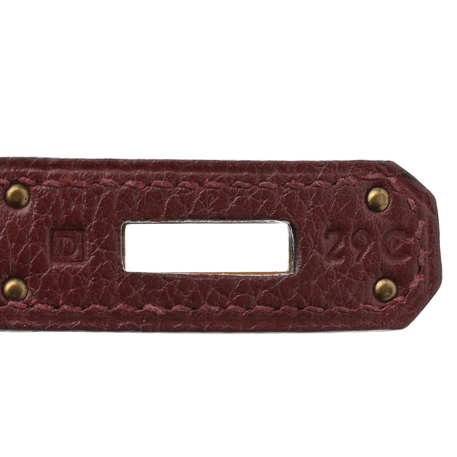 Hermes Ardennes Kelly Sellier 35 Rouge H 7 of 15