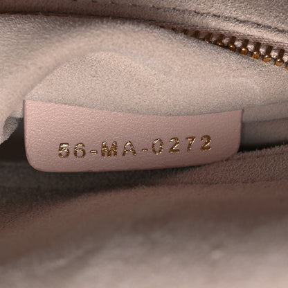 Christian Dior Lambskin Cannage Medium Lady Dior Light Pink 7 of 10