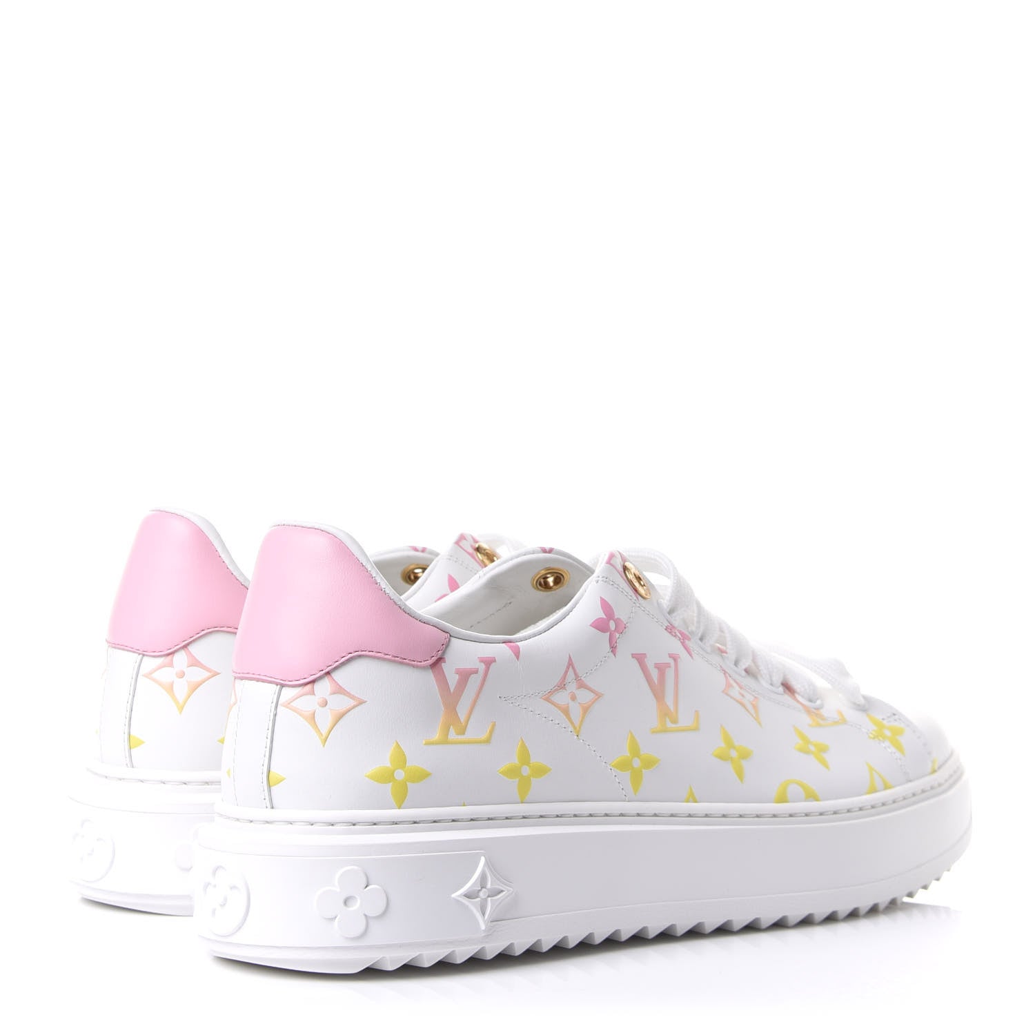 Louis Vuitton Monogram By The Pool Time Out Sneakers 41 Rose 4 of 12