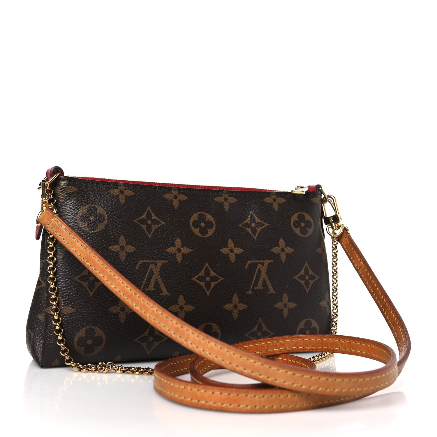 Louis Vuitton Monogram Pallas Clutch Cherry 3 of 8