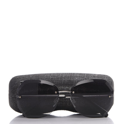 Chanel Metal Spring Round Sunglasses 4220 Silver 8 of 8