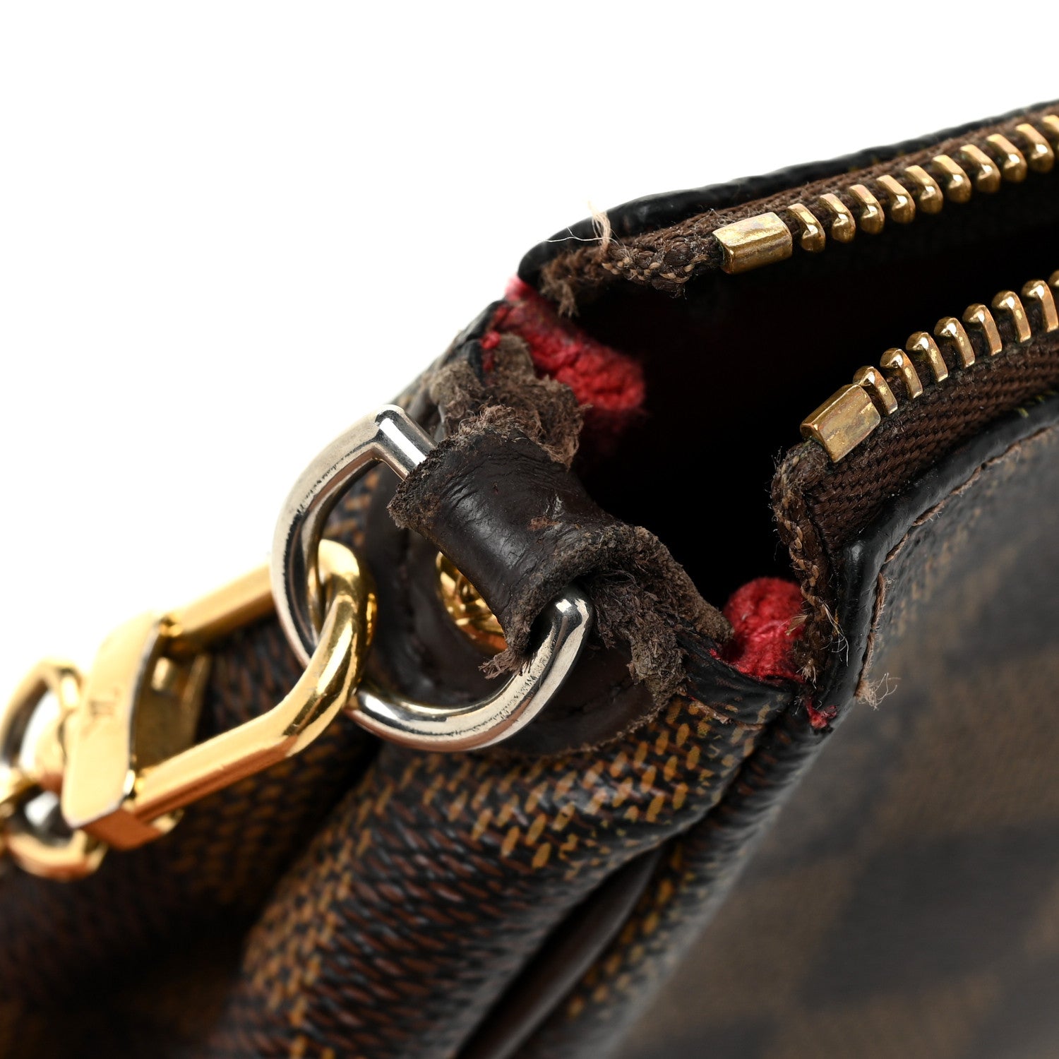 Louis Vuitton Damier Ebene Eva Clutch 19 of 24