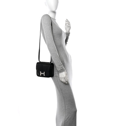 Hermes Lizard Constance 18 Black 3 of 25