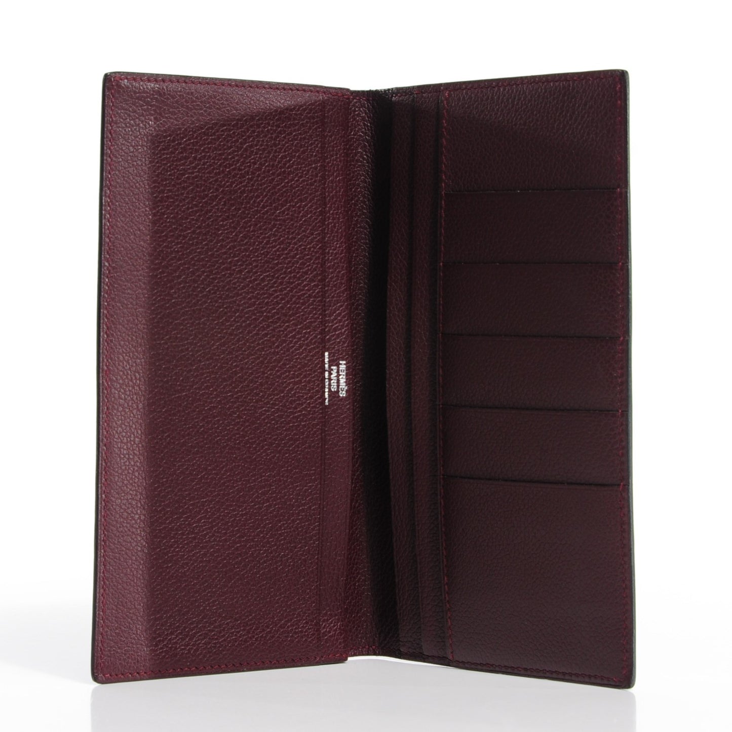 Evercolor MC2 Fleming Checkbook Holder Wallet Prune