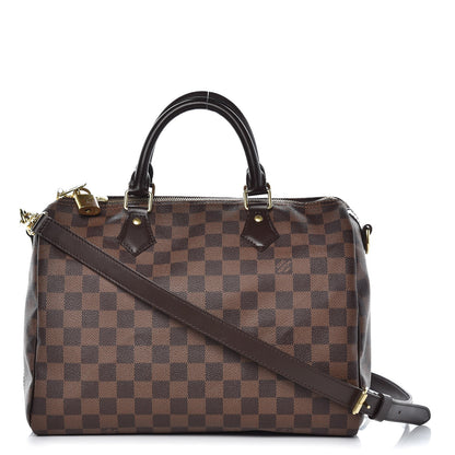 Louis Vuitton Damier Ebene Speedy Bandouliere 30 1 of 13