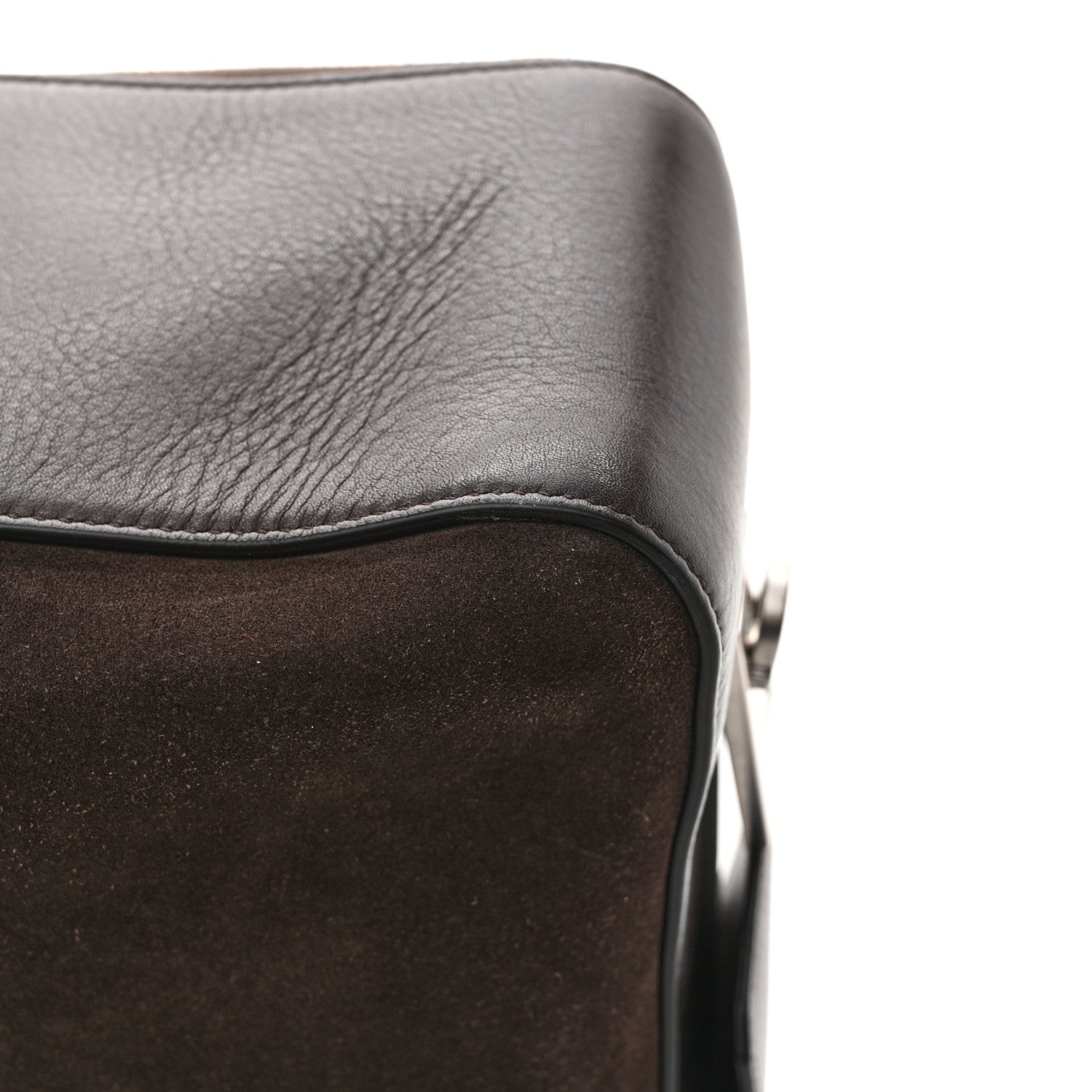 Salvatore Ferragamo Suede Calfskin Gancini Twins Slouchy Crossbody Bag Brown 13 of 13