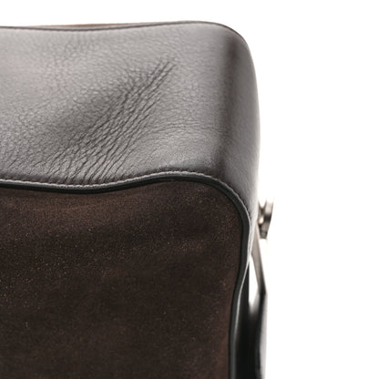 Salvatore Ferragamo Suede Calfskin Gancini Twins Slouchy Crossbody Bag Brown 13 of 13