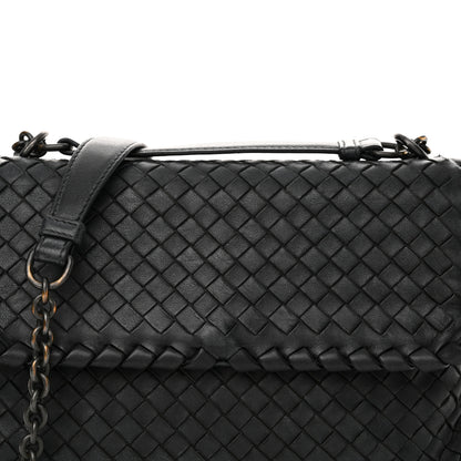 Bottega Veneta Nappa Intrecciato Small Olimpia Bag Black 8 of 24