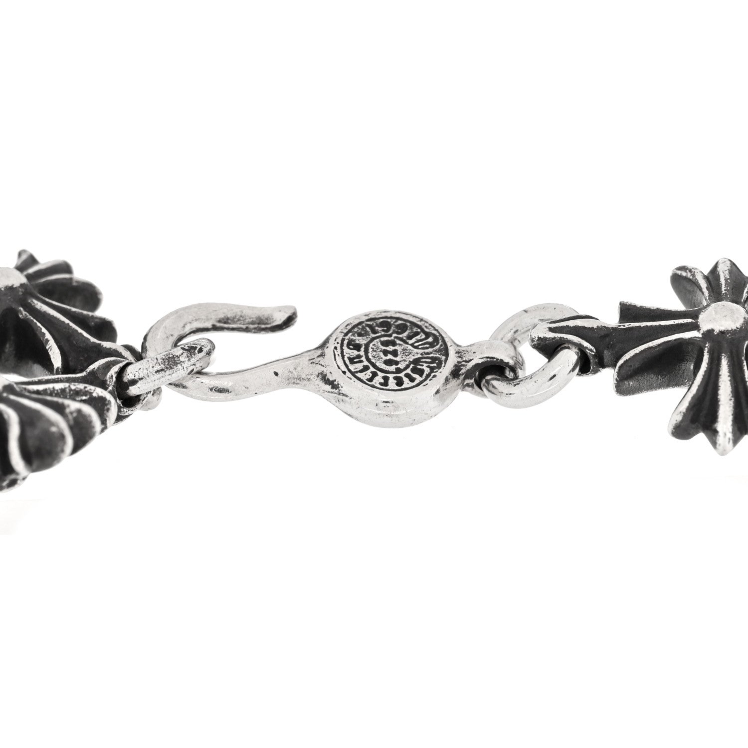 Chrome Hearts Sterling Silver Maltese Cross Bracelet 3 of 3
