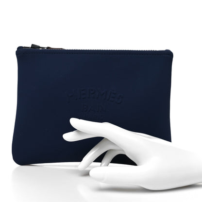 Hermes Neoprene Small Neobain Case Marine 2 of 9
