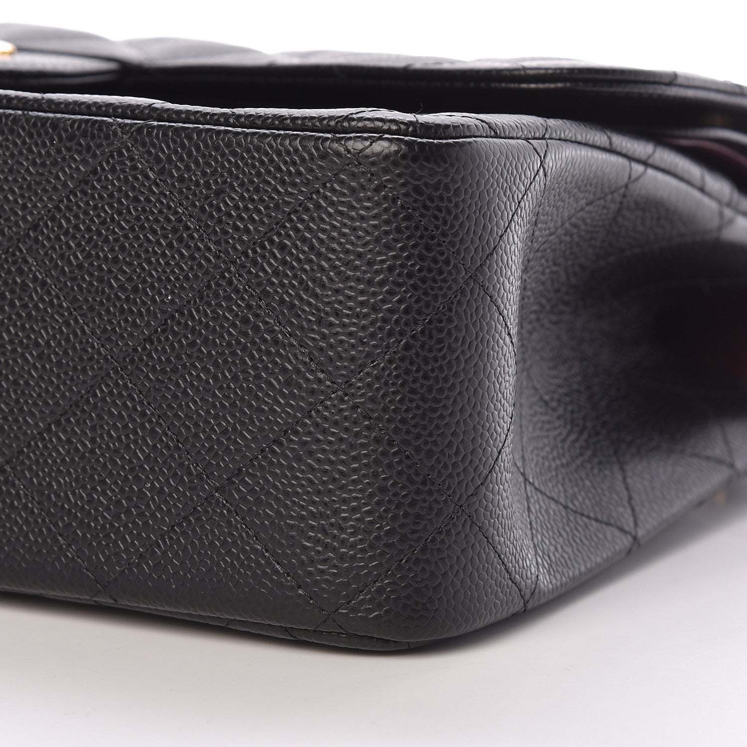 Chanel Caviar Quilted Jumbo Double Flap Black 10 of 10