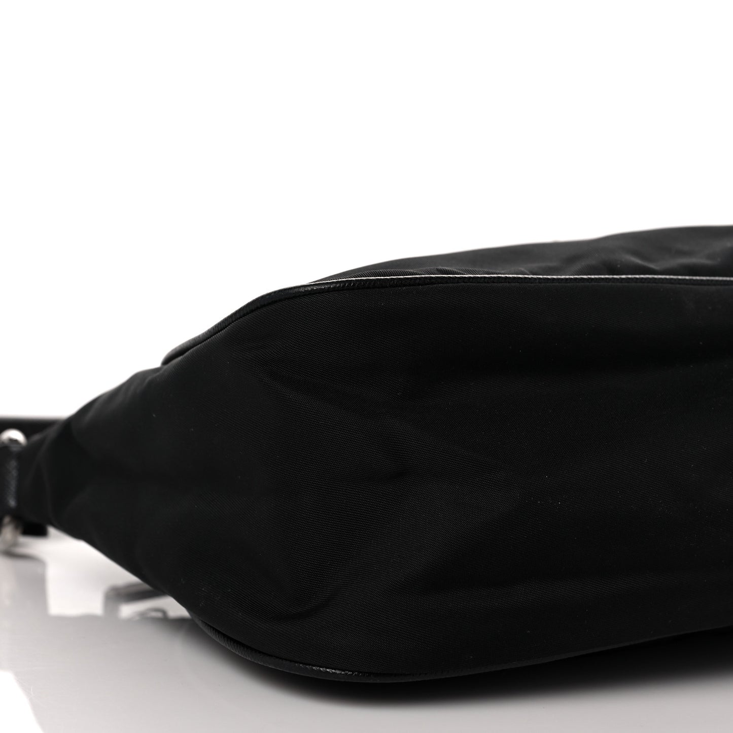 Tessuto Nylon Saffiano Pochette Black