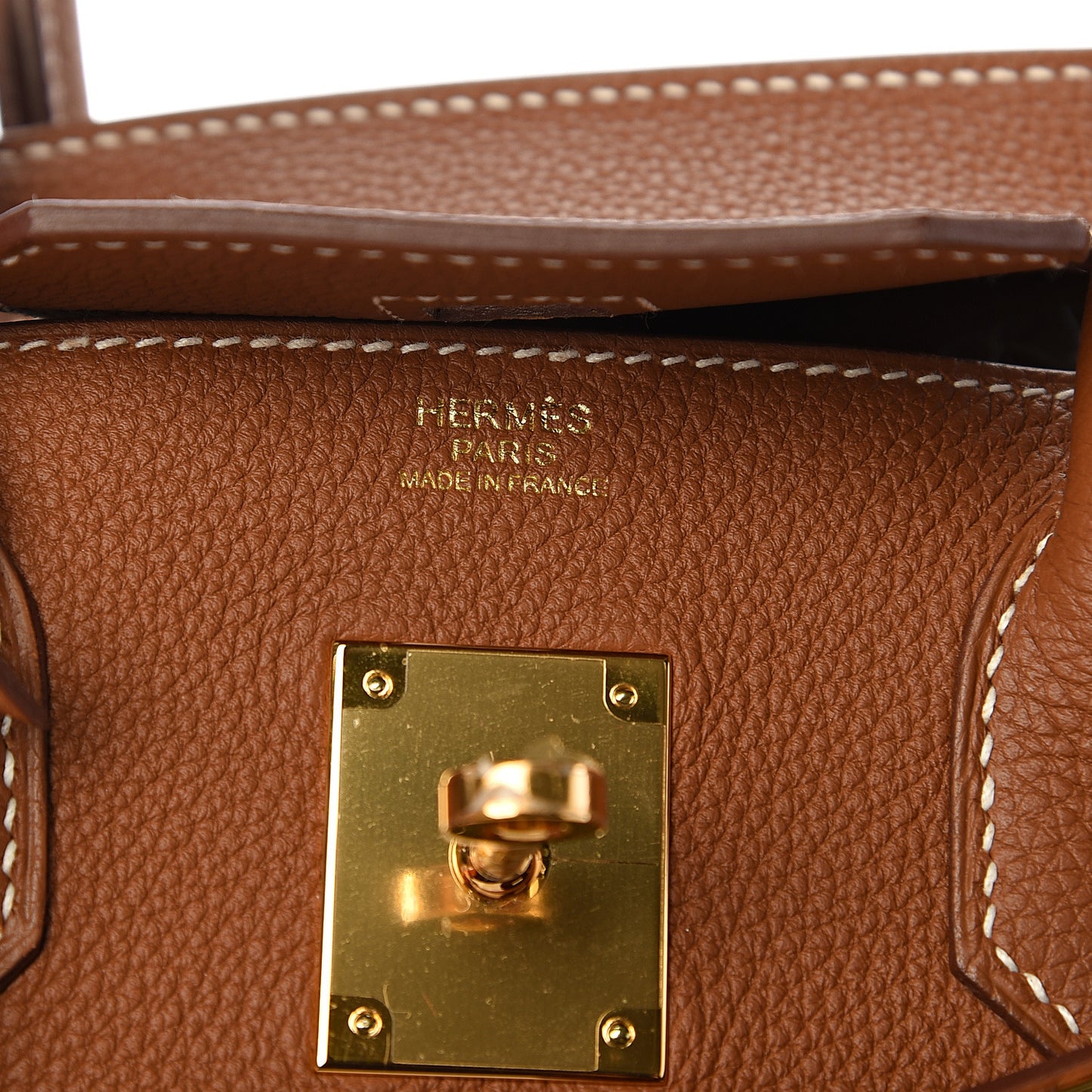 Togo Birkin 30 Gold