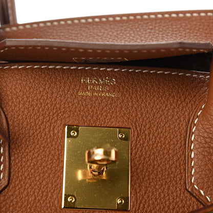 Hermes Togo Birkin 30 Gold 5 of 10