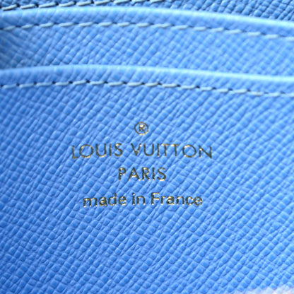 Louis Vuitton Monogram 2021 Christmas China Animation Zippy Coin Purse Myosotis Blue 5 of 5