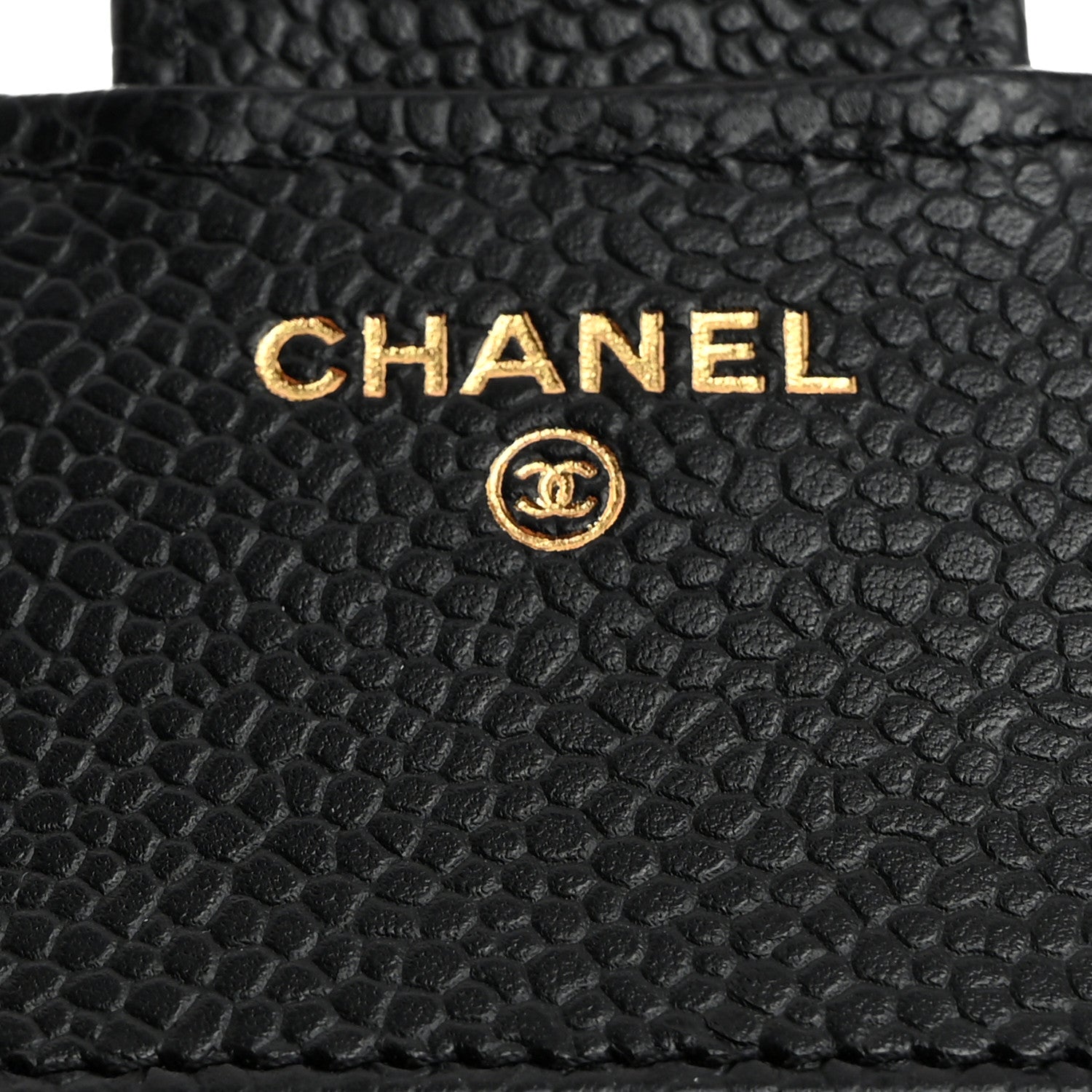 Chanel Caviar Quilted Compact Flap Wallet Black 6 of 9