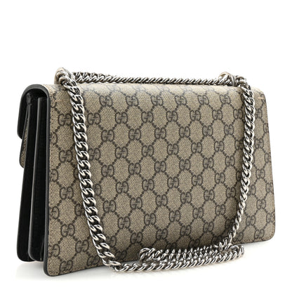 Gucci GG Supreme Monogram Small Dionysus Shoulder Bag Black 3 of 10