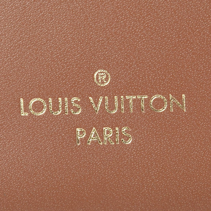 Louis Vuitton Calfskin Catogram Micro Boite Chapeau Marron 6 of 8