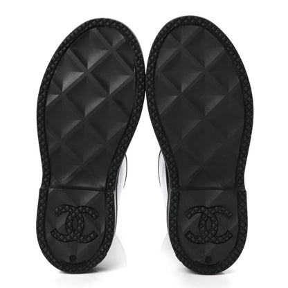 Chanel Caoutchouk CC High Boots 39 Black 6 of 11