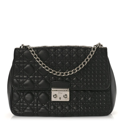 Christian Dior Lambskin Mixed Cannage Miss Dior Flap Black 1 of 11