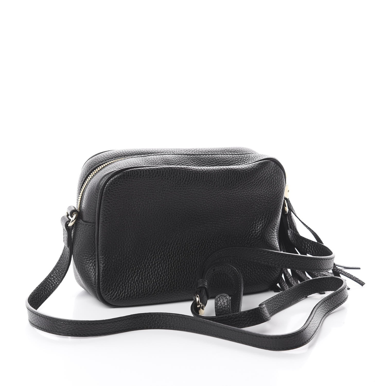 Gucci Pebbled Calfskin Small Soho Disco Bag Black 2 of 8