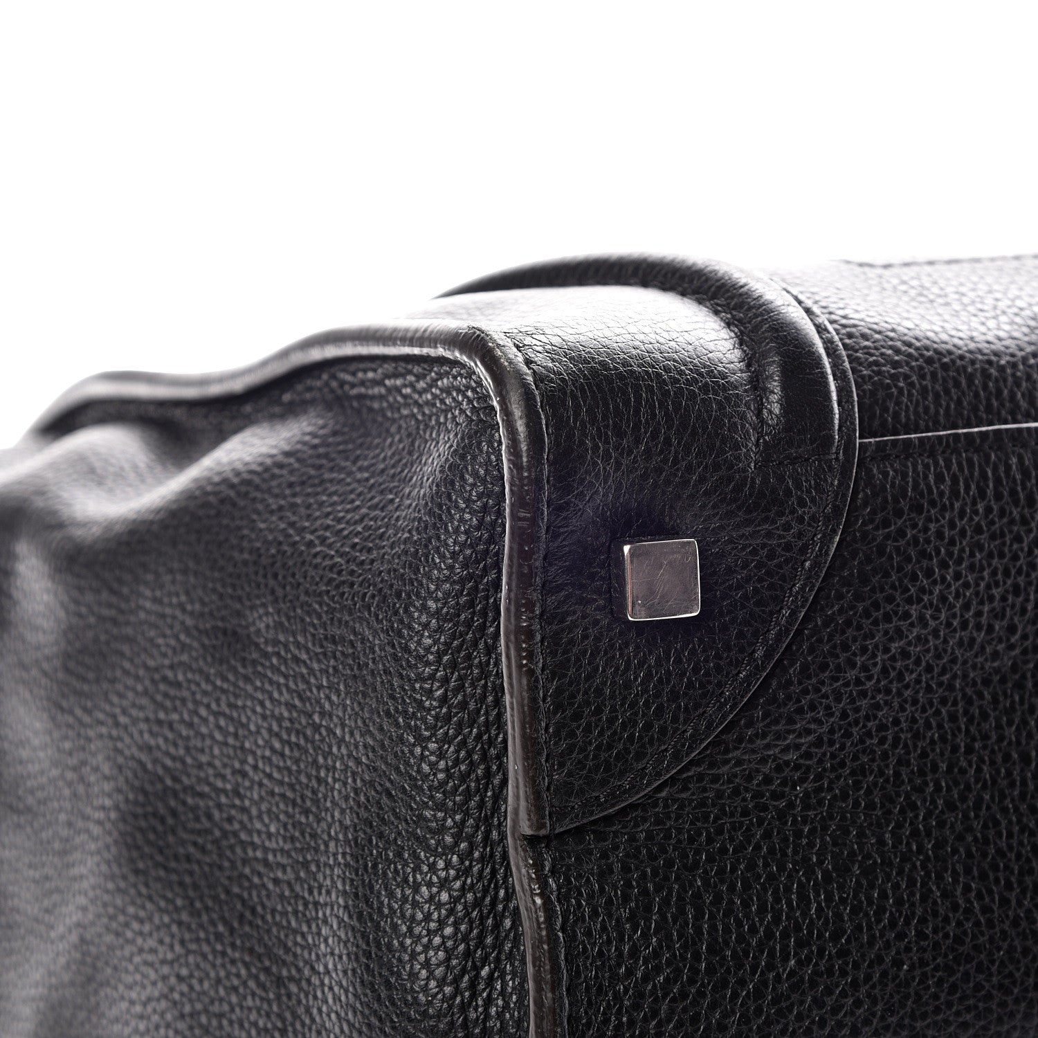 Celine Drummed Calfskin Mini Luggage Black 11 of 18