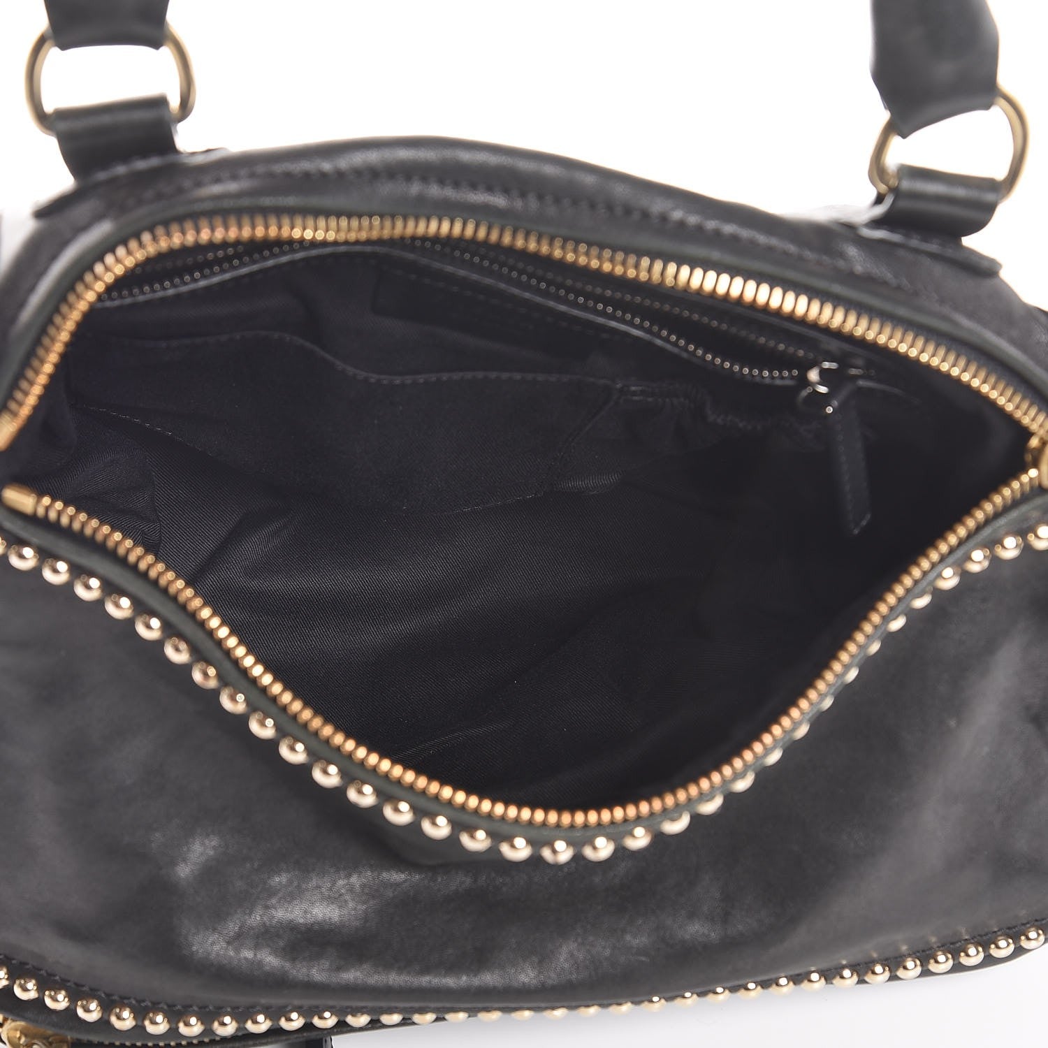 Givenchy Washed Lambskin Medium Studded Pandora Black 6 of 8