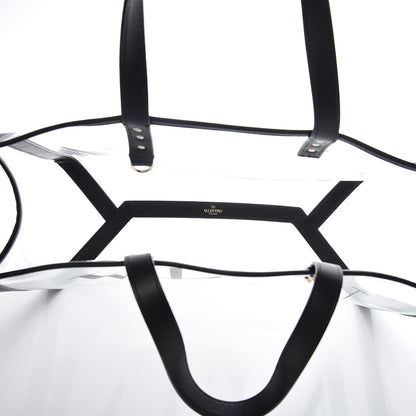 Valentino Garavani Plexy VLTN Shopping Bag Transparent 6 of 13
