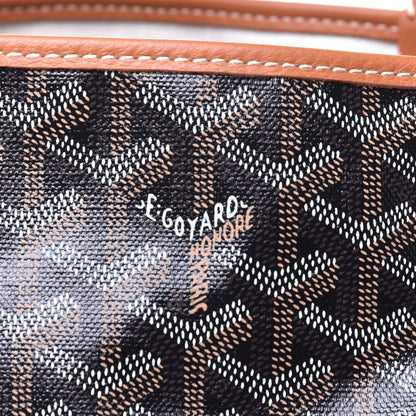 Goyard Goyardine Saint Louis PM Black Gold 6 of 8