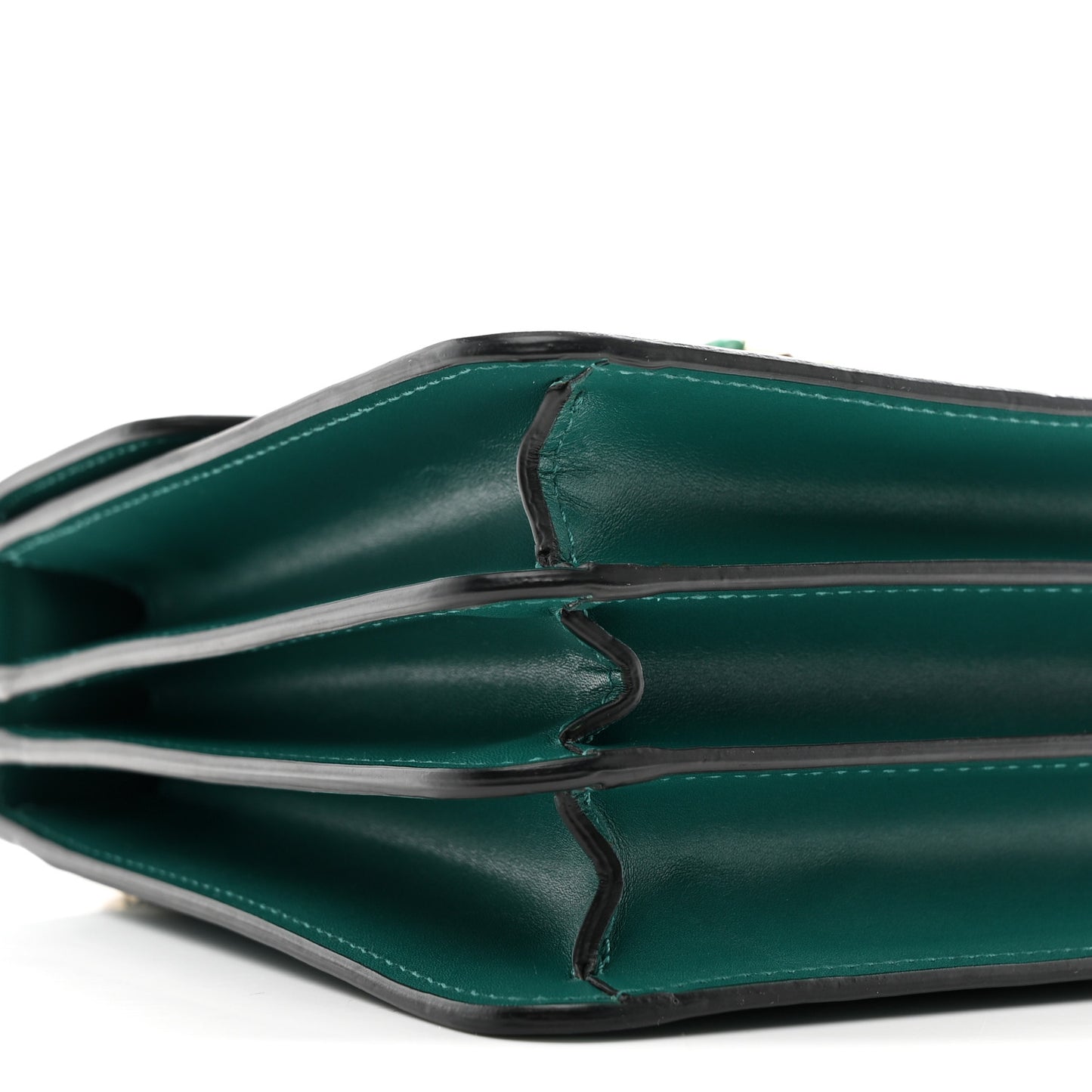 Calfskin Serpenti Forever Top Handle Emerald Green