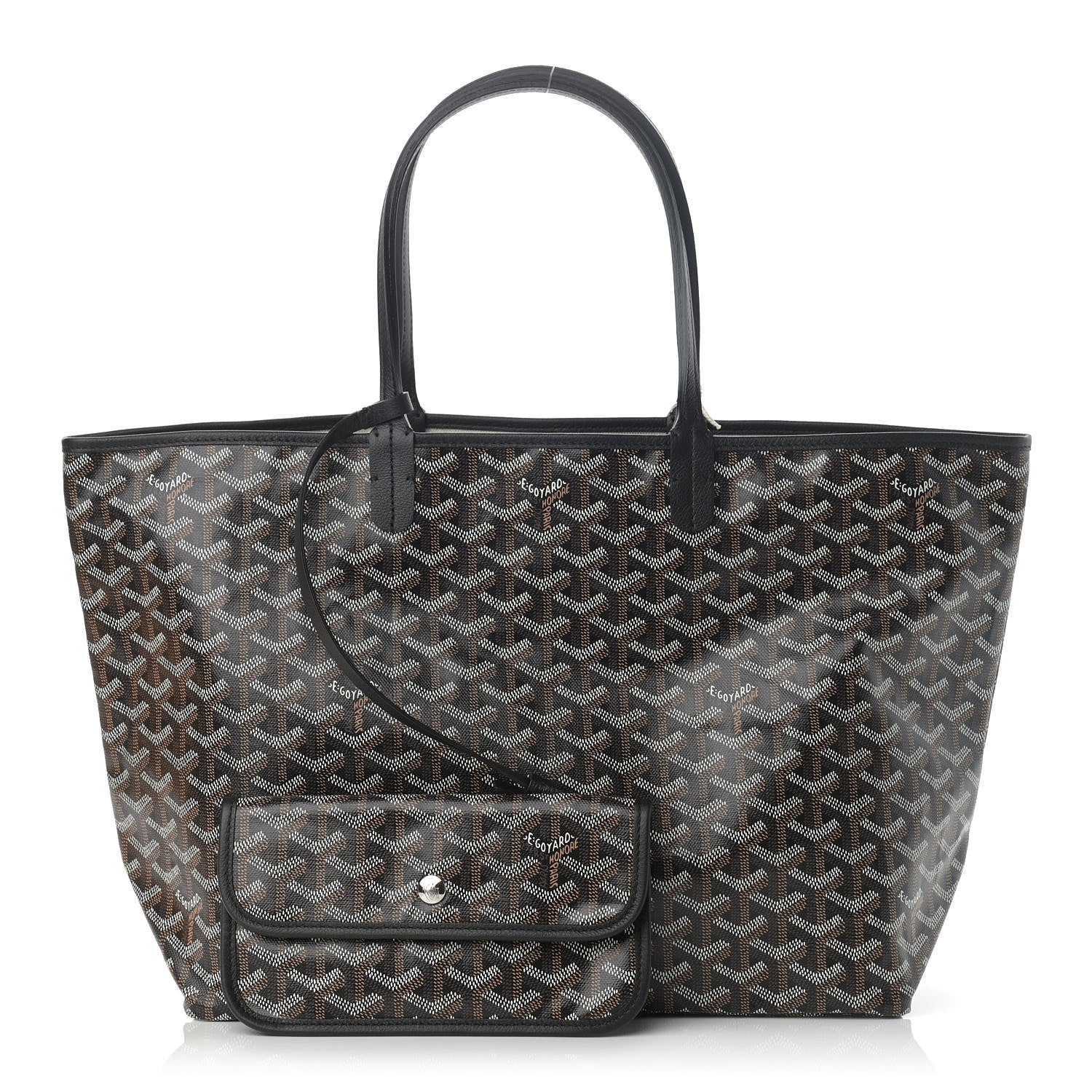 Goyard Goyardine Saint Louis PM Black 1 of 11