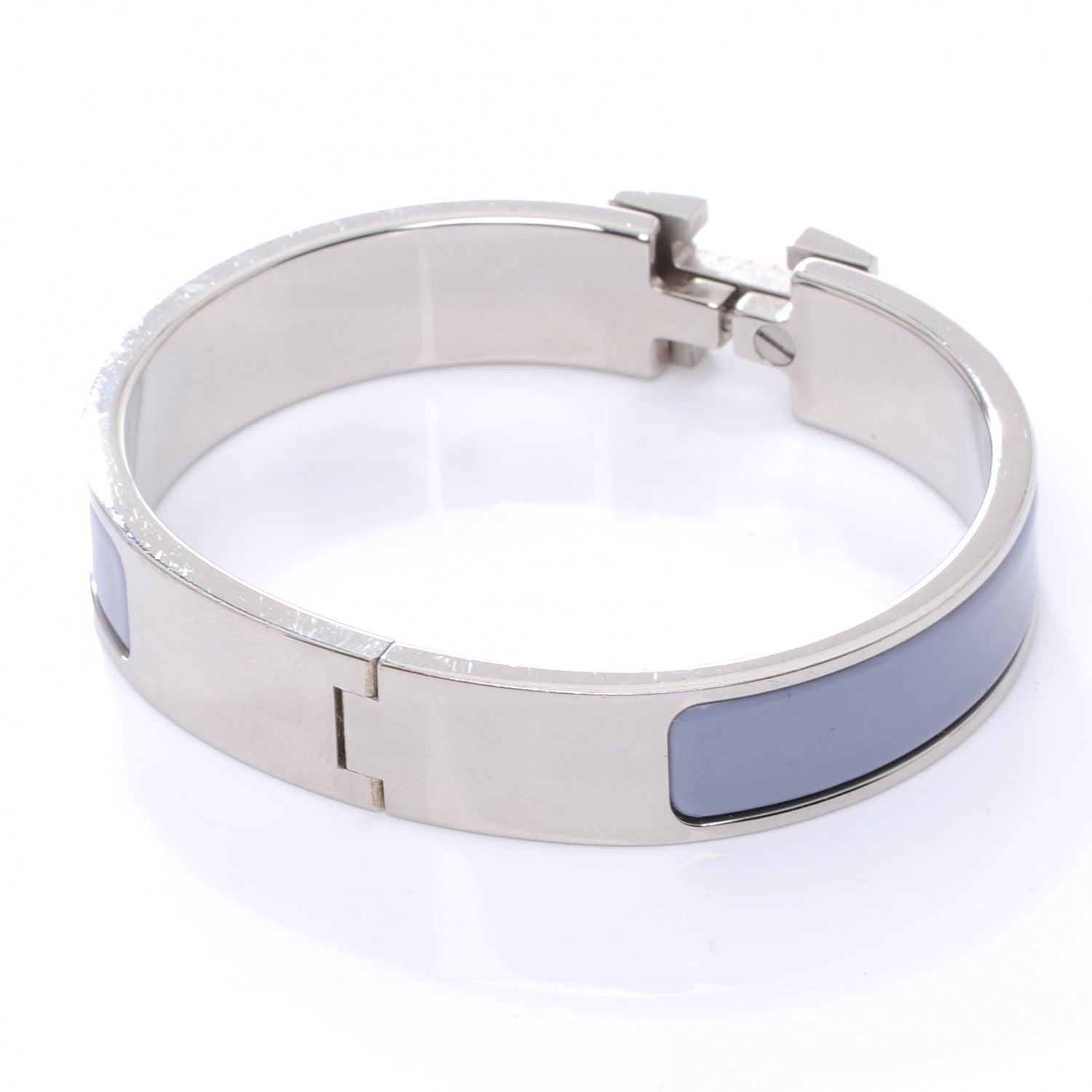 Hermes Narrow Enamel Clic Clac H Bracelet PM Lin 5 of 6