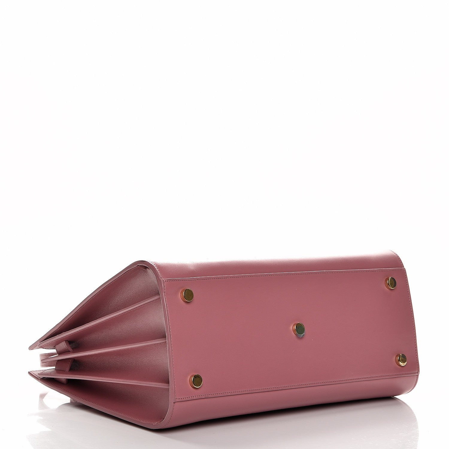 Saint Laurent Calfskin Small Sac De Jour Dark Rose 5 of 14