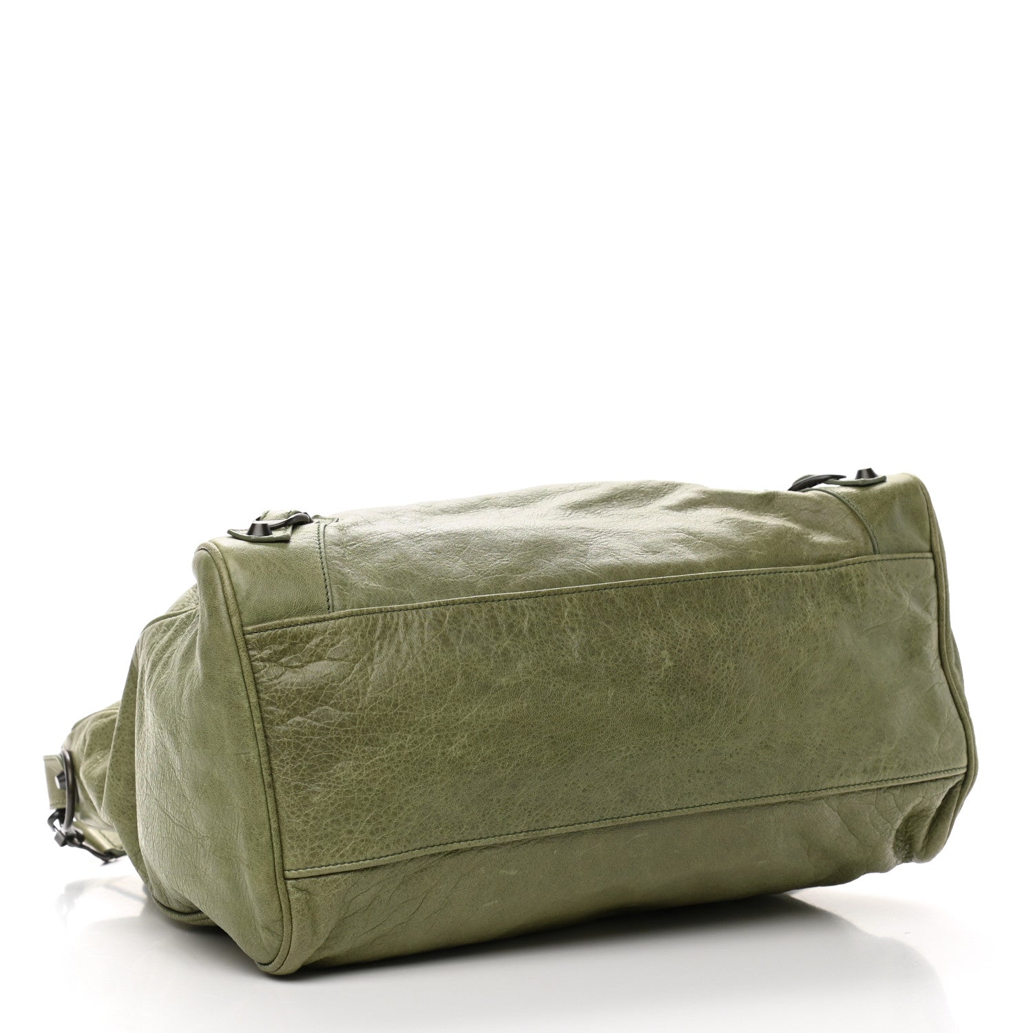 Balenciaga Agneau Classic Hardware Velo Vert Militaire 4 of 11