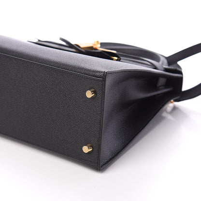 Hermes Epsom Kelly Sellier 28 Black 9 of 9
