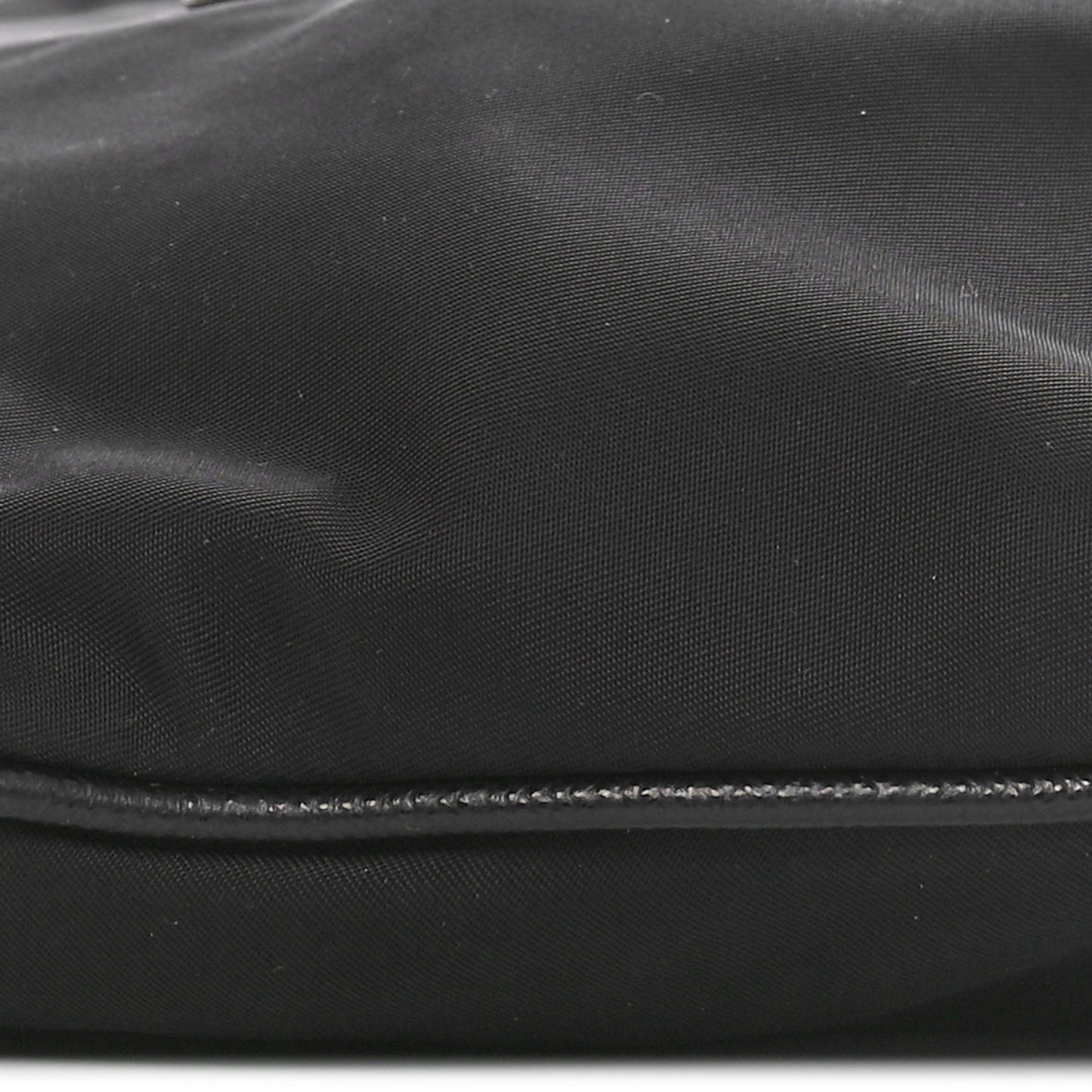 Tessuto Re-Nylon Saffiano Belt Bag Black