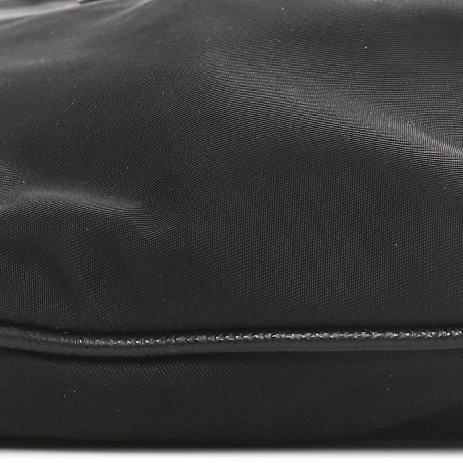 Prada Tessuto Re-Nylon Saffiano Belt Bag Black 9 of 9