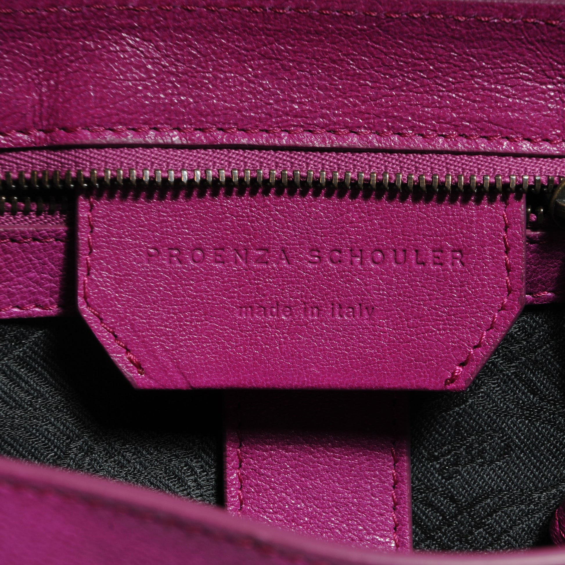 Proenza Schouler Lambskin PS1 Large Satchel Orchid 8 of 12